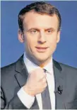  ?? REUTERS ?? Emmanuel Macron