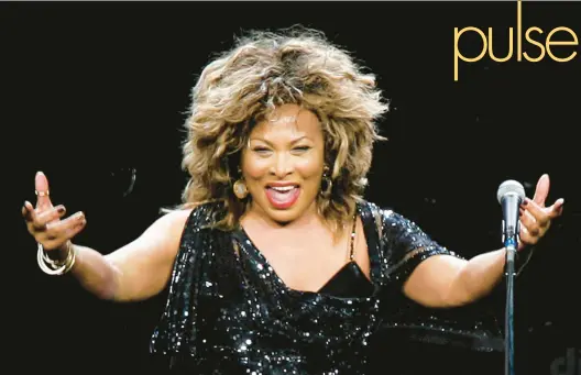  ?? HERMANN J. KNIPPERTZ/AP 2009 ?? Tina Turner, who died Wednesday at age 83, performs in Germany.