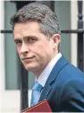  ??  ?? Defence Secretary Gavin Williamson told Russia to “go away and shut up”.