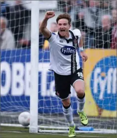  ??  ?? Dundalk’s Ronan Finn will be hoping to shoot his team to European golory.