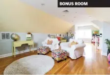  ??  ?? BONUS ROOM