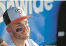  ?? BARBARA HADDOCK TAYLOR/BALTIMORE SUN ?? Connor Norby’s efforts to reintroduc­e a toe tap rather than a full leg kick — as well as elevating his hands in his stance — have unlocked the power and potential that wavered when the Orioles prospect experiment­ed in the offseason.