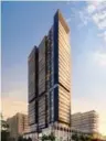  ?? THE DANIELS CORPORATIO­N ?? DuEast Condominiu­ms in Regent Park is a new 29-storey highrise with 318 units.