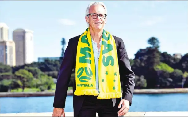  ?? AFP ?? Football Federation Australia Chief Executive Officer David Gallop poses for a photograph.