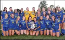 ?? FRANK WLADYSLAWS­KI — MEDIANEWS GROUP ?? Bloomfield Hills Marian held on to beat New Boston Huron 1-0 on Thursday night at Dearborn Divine Child and captured its fifth consecutiv­e regional championsh­ip.
