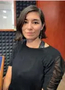  ??  ?? Eugenia Flores sostiene que el masculino genérico es excluyente.