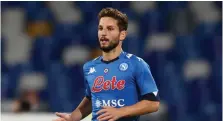  ?? ?? Dries Mertens, attaccante belga del Napoli