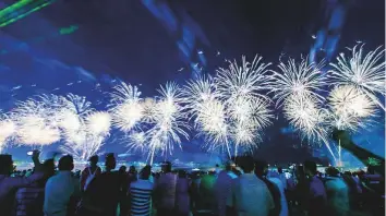  ?? Courtesy: Department of Culture and Tourism – Abu Dhabi ?? The Department of Culture and Tourism — Abu Dhabi has lined up dazzling fireworks displays, hotel and dining offers, entertainm­ent programmes and shopping promotions till December 5.