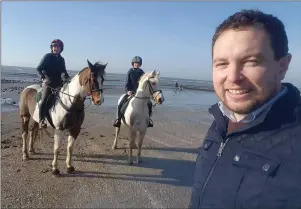  ??  ?? Cllr PaddyMeade was against restrictio­ns on horses and cars on the beach.