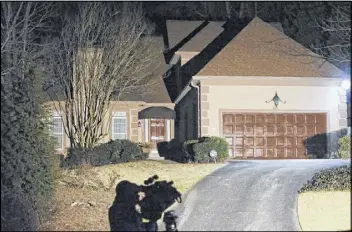  ?? JOHN SPINK / JSPINK@AJC.COM ?? Ethan Peterman, 5 years old, was found safe early Friday at this home on Landover Drive in DeKalb County, police say. Police believed the Kennesaw boy was taken by his father, Joseph T. Davis, after Davis stabbed the boy’s mother.