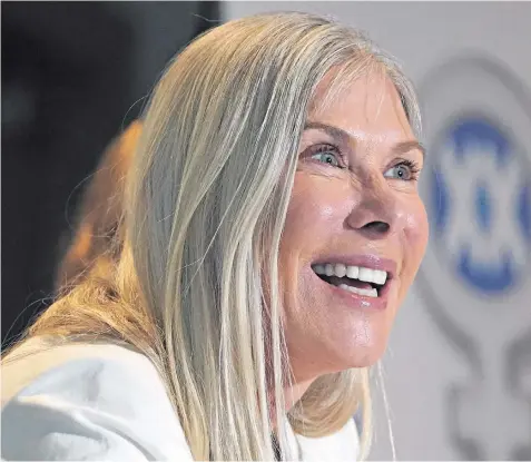  ?? ?? Sharron Davies, the swimmer who won silver for Great Britain in the 1980 Olympics, said many active sportswome­n are scared to speak about trans participat­ion in sport