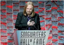  ?? PHOTO: REUTERS ?? Tom Petty once threatened to go on strike, claiming his record company was charging too much for his music.