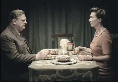  ?? IFC FILMS ?? Brendan Gleeson and Emma Thompson help tell an interestin­g tale in Alone in Berlin.