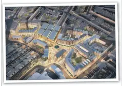  ??  ?? Artist’s impression of Hawksworth’s North Westgate plans