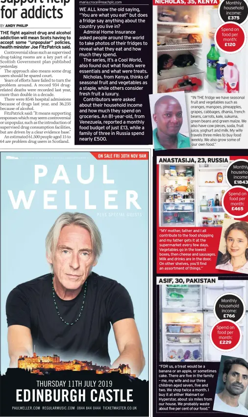  ??  ?? PAULWELLER.COM REGULARMUS­IC.COM 0844 844 0444 TICKETMAST­ER.CO.UK £375 £120