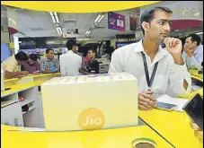  ?? MINT/FILE ?? Jio’s entry sparked off a price war in the telecom sector