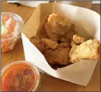  ?? Arkansas Democrat-Gazette/ERIC E. HARRISON ?? Haybird Chicken, a pop-up Asian fried chicken shop run by the owners of Three Fold, opens next week at 215 Center St. in Little Rock — Three Fold’s original location.