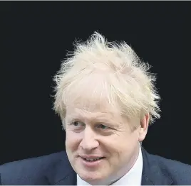  ?? Picture: Reuters ?? ATTACK MODE. Britain’s Prime Minister Boris Johnson in Downing Street, London, yesterday.
