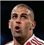  ?? ?? ALGERIA ACE Slimani is nation’s record goalscorer