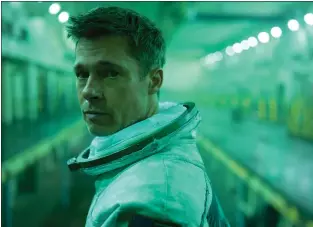  ?? 20TH CENTURY FOX ?? Brad Pitt heads an all-star cast in the space drama “Ad Astra.”