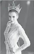  ??  ?? Clara Sosa, Miss Grand Internatio­nal 2018 from Paraguay,