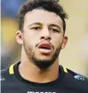  ??  ?? Gee up: Courtney Lawes