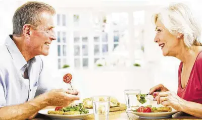  ?? Shuttersto­ck ?? Seniors can improve their quality of life and boost their immune systems in various ways that include eating whole/fresh foods in a balanced diet.