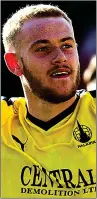  ??  ?? ASSIST KING: Zak Rudden set up Falkirk’s clincher