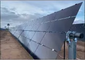  ?? COURTESY ?? A subsidiary of NextEra Energy Resources will construct Resurgence Solar, the new photovolta­ic (PV) solar project, on the existing site. It will look similar to the project shown in this photo.