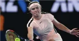  ?? FOTO EPA ?? Elina Svitolina is het nummer vier van de wereld.