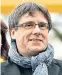  ?? Foto: AFP / John Thys ?? Ausflug nach Dänemark: Carles Puigdemont.