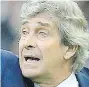  ??  ?? Manuel Pellegrini