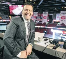  ?? JOHN MAHONEY ?? Play-by-play man John Bartlett is moving from Sportsnet to TSN after the latter acquired the Canadiens’ regional broadcast rights.