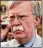  ??  ?? Former National Security Advisor John Bolton