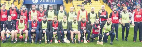  ?? (Pic: George Hatchel)l ?? The Cork team, that defeated Wexford in the Allianz Hurling League Div 1A tie at Chadwicks Wexford Park