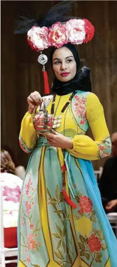  ?? PICTURE CREDIT: ASIAN ISLAMIC FASHION WEEK 2018/RASAFILM.CO ?? Inspiratio­ns play a major part in designing for Muslims.