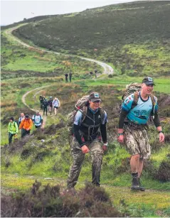  ??  ?? The trail is well-known for the annual Cateran Yomp.