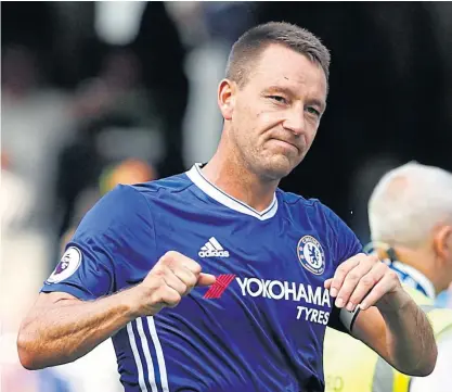  ??  ?? Chelsea captain John Terry.