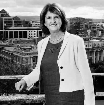  ??  ?? GUTS: Joan Burton had the courage to stand up for the not-so-poor over child benefit. Photo: Tony Gavin