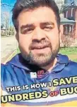  ?? ?? Wilfrid Laurier student Mehul Prajapati has been receiving death threats after online posts falsely accusing him of plundering food banks went viral.