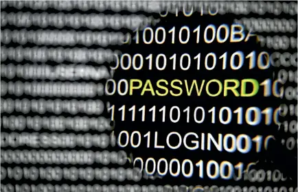  ?? PHOTO: REUTERS ?? ‘‘123456’’ accounted for 17 per cent of 10 million passwords compromise­d.