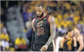  ?? EZRA SHAW/GETTY IMAGES ?? Where LeBron James ends up for 2018-19 goes a long way to shape the odds the Vegas bookmakers are posting for teams.