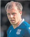  ??  ?? Paul McGowan: Dundee’s vice-captain.