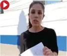  ?? ?? EN REDES sociales se difundió la denuncia de Lizbeth Romano, ayer.