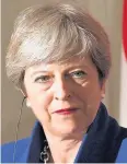  ??  ?? > Theresa May