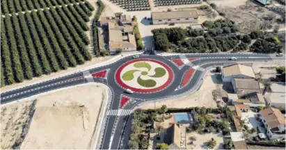  ?? Photo: GVA ?? Many sectors are earmarked for developmen­t near this Jacarilla roundabout