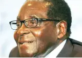  ??  ?? Cde Mugabe