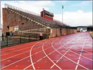  ?? DIGITAL FIRST MEDIA FILE PHOTO ?? Board members and parents alike are expressing frustratio­n at the absence of answers on how long repairs to the stadium at Boyertown High School will take, and how much it will cost.