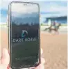  ??  ?? Woodbine’s Dark Horse betting app launches with the opening of the local racing season this week.