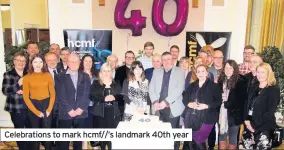  ??  ?? Celebratio­ns to mark hcmf//’s landmark 40th year